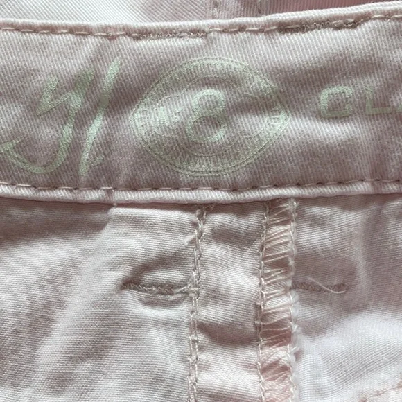 Ethyl jeans two capri size 8 colors pale pink and orange - Picture 11 of 12